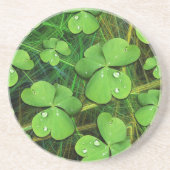 グリーンシャムロックセントパトリックのiPhone 5ケースメイト コースター (正面)