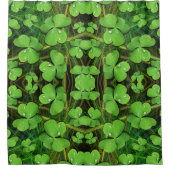 グリーンシャムロックセントパトリックのiPhone 5ケースメイト シャワーカーテン (正面)