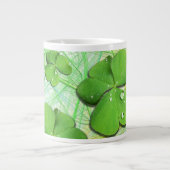 グリーンシャムロックセントパトリックのiPhone 5ケースメイト ジャンボコーヒーマグカップ (正面)