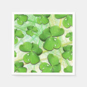 グリーンシャムロックセントパトリックのiPhone 5ケースメイト スタンダードカクテルナプキン (正面)