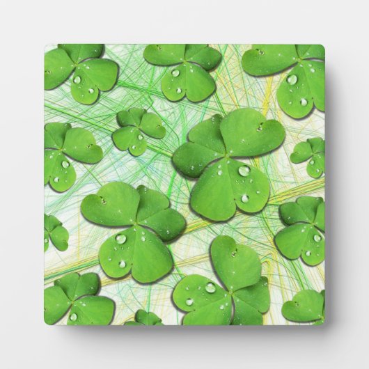 グリーンシャムロックセントパトリックのiPhone 5ケースメイト フォトプラーク (正面)