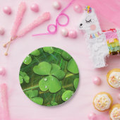 グリーンシャムロックセントパトリックのiPhone 5ケースメイト ペーパープレート (パーティー)