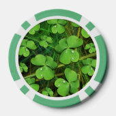 グリーンシャムロックセントパトリックのiPhone 5ケースメイト ポーカーチップ (裏面)