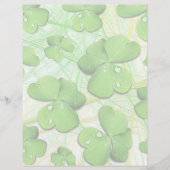 グリーンシャムロックセントパトリックのiPhone 5ケースメイト レターヘッド (正面)