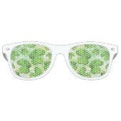 グリーンシャムロックセントパトリックのiPhone 5ケースメイト レトロサングラス (正面)