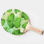 グリーンシャムロックセントパトリックのiPhone 5ケースメイト 卓球ラケット (横)