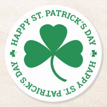 グリーンシャムロックハッピーセントパトリックの日パーティー