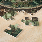 グリーンシャムロックマンダラ ジグソーパズル (側面)