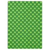 グリーンシャムロックラメ クリップボード (裏面)