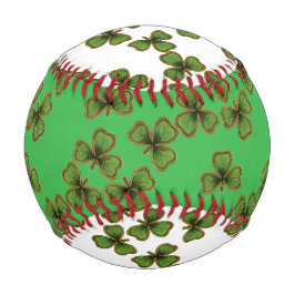 グリーンシャムロックヴィンテージクローバーズアイリッシュ 野球ボール