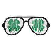 グリーンシャムロック アビエーターサングラス (正面)