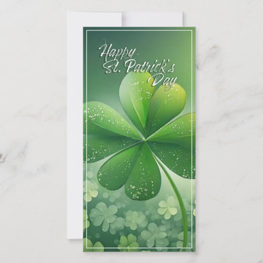 グリーンシャムロックHappy St. Patrick's Day (7) c (正面)