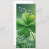 グリーンシャムロックHappy St. Patrick's Day (7) c (正面/裏面)