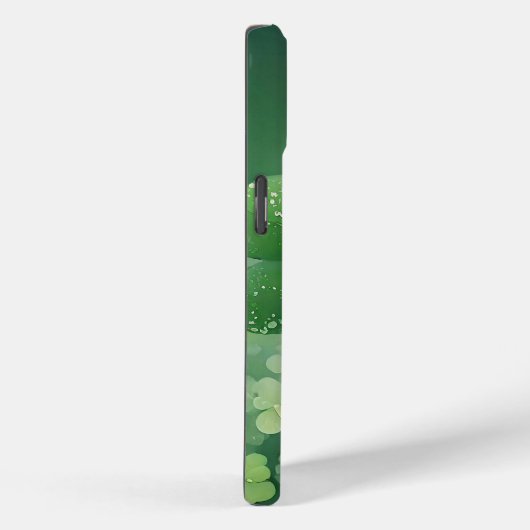 グリーンシャムロックHappy St. Patrick's Day (7) c Case-Mate iPhoneケース (裏面 / 右)