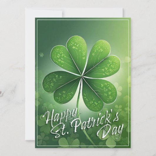 グリーンシャムロックHappy St. Patrick's Day (8) c (正面)