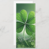 グリーンシャムロックHappy St. Patrick's Day (8) c (正面/裏面)