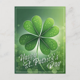 グリーンシャムロックHappy St. Patrick's Day (8) c シーズンポストカード