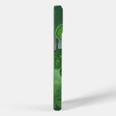 グリーンシャムロックHappy St. Patrick's Day (8) c Case-Mate iPhoneケース (裏面 / 右)