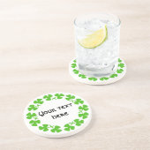 グリーンシャムロ縁どックス追加文字 コースター (側面)