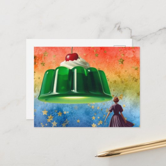 グリーンシュール甘いトリートメント ポストカード (正面/裏面インサイチュ)