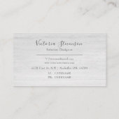 グリーンシルバーグリッターマーブルジードアゲート 名刺 (裏面)