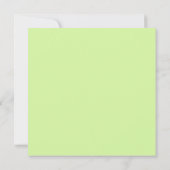 グリーンシルバーファーストホリーコミュニオンフォト招待状 招待状 (裏面)