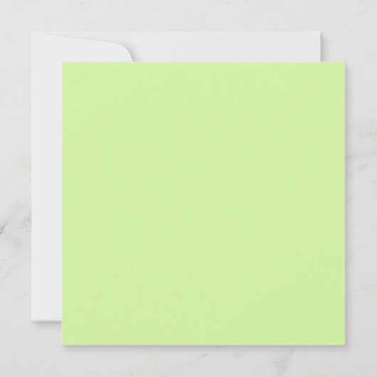 グリーンシルバーファーストホリーコミュニオンフォト招待状 招待状 (裏面)