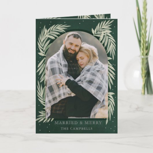 グリーンシルバーメリーアーチ植物写真 シーズンカード (正面)