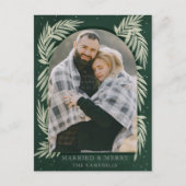 グリーンシルバーメリーアーチ植物写真 シーズンポストカード (正面)