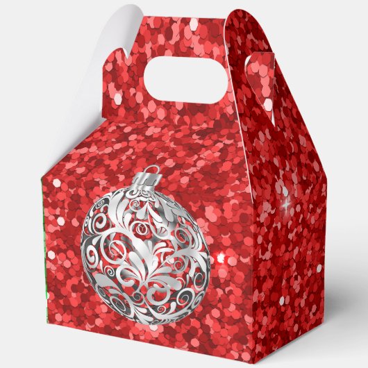 グリーンシルバーレッドフェイスボックス フェイバーボックス (正面)