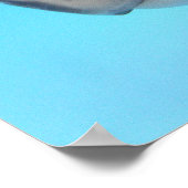 グリーンシーカメプリント ポスター (角)