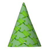 グリーンシーカメ誕生日 パーティーハット (右)