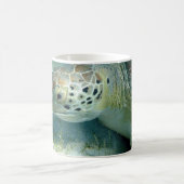 グリーンシーカメ、シープラント、ヴァージン諸島NP コーヒーマグカップ (中央)