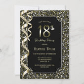 グリーンシークンズ18thバースデーパーティー 招待状 (正面)