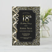 グリーンシークンズ18thバースデーパーティー 招待状 (スタンド正面)