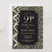 グリーンシークンズ21th誕生日パーティー 招待状 (正面)