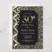 グリーンシークンズ30th誕生日パーティー 招待状 (正面)