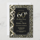 グリーンシークンズ60th誕生日パーティー 招待状 (正面)