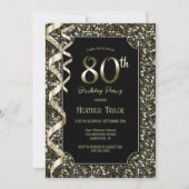 グリーンシークンズ80thバースデーパーティー 招待状 (正面)