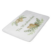 グリーンシーシェル航海のクリームシェルコースト3 バスマット (アングル)