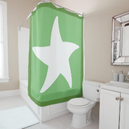 グリーンシースター シャワーカーテン