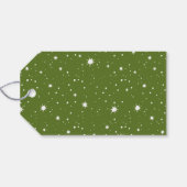 グリーンシーズンズグリーツフエレガントリッシュホリデー ギフトタグ (裏面横)