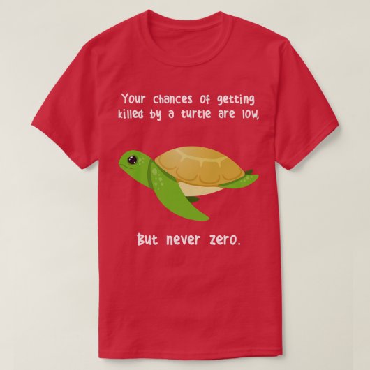グリーンシータートルノーゼロ Tシャツ (デザイン正面)