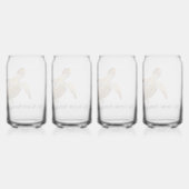 グリーンシータートルモノグラム ガラス缶 (裏面)