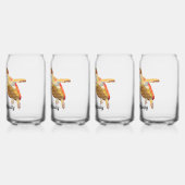 グリーンシータートルモノグラム ガラス缶 (左)