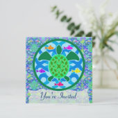 グリーンシータートル招待状 招待状 (スタンド正面)