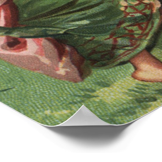 グリーンシート音楽の使用 ポスター (角)