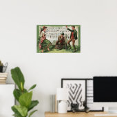 グリーンシート音楽の使用 ポスター (ホームオフィス)