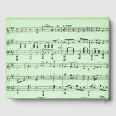 グリーンシート音楽ゲストブック ゲストブック (裏面)