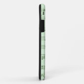 グリーンシート音楽 Case-Mate iPhoneケース (裏面/右)